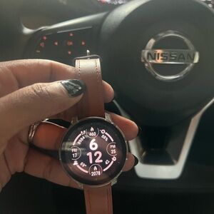 Garmin Venu 3s with Tan Strap. Multiple bands included. Had one month.